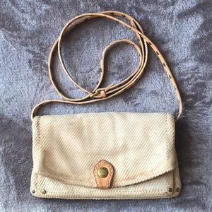 Frye Crossbody Clutch Beige/Tan